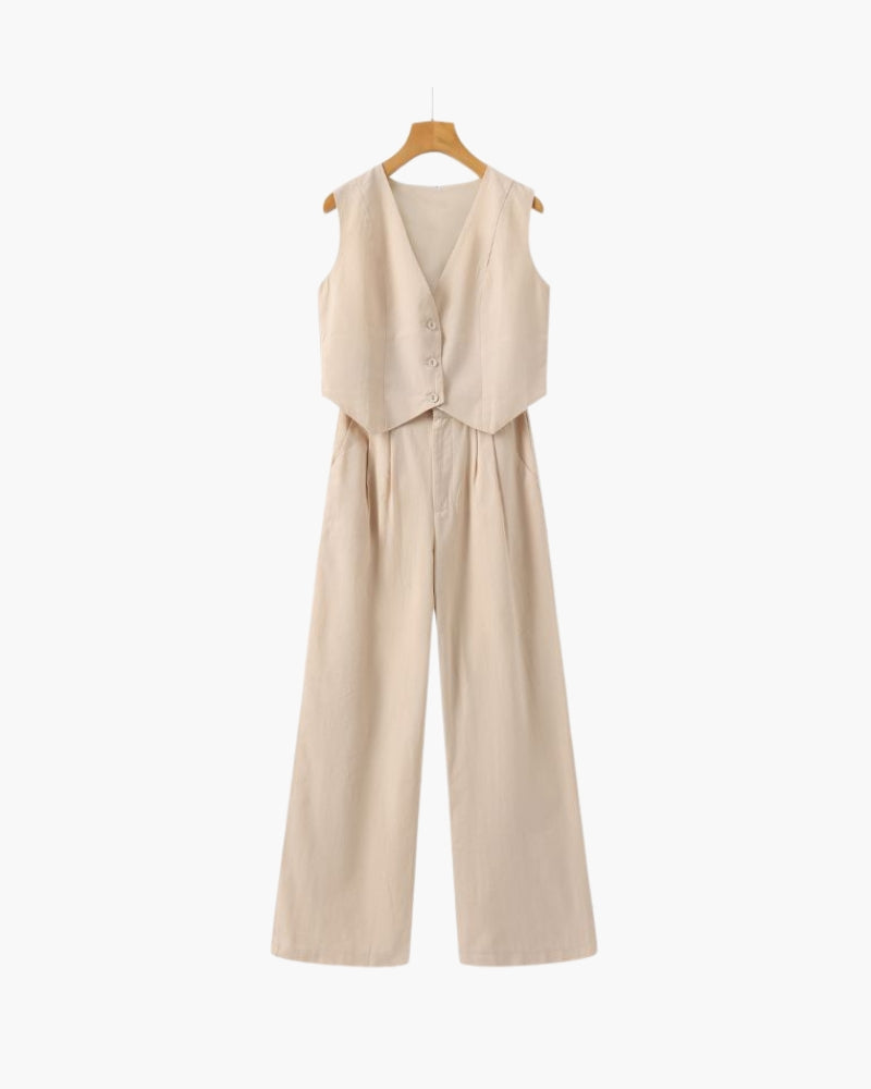 Mirelli | 2-piece Linen Set