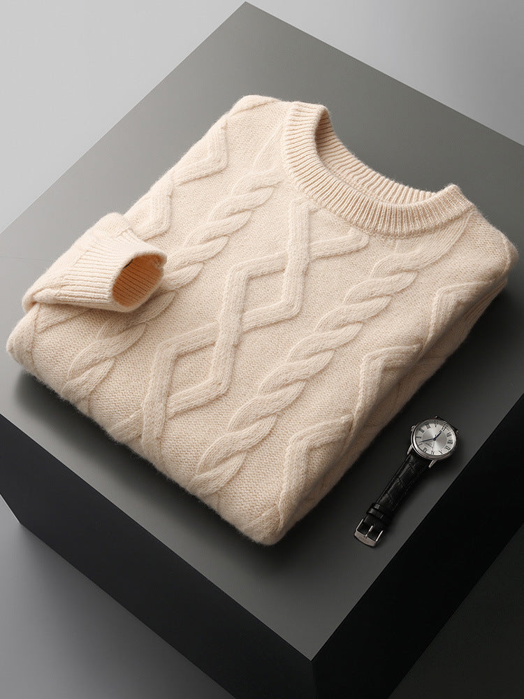 Mirelli | Cable knit sweater | 100% cashmere