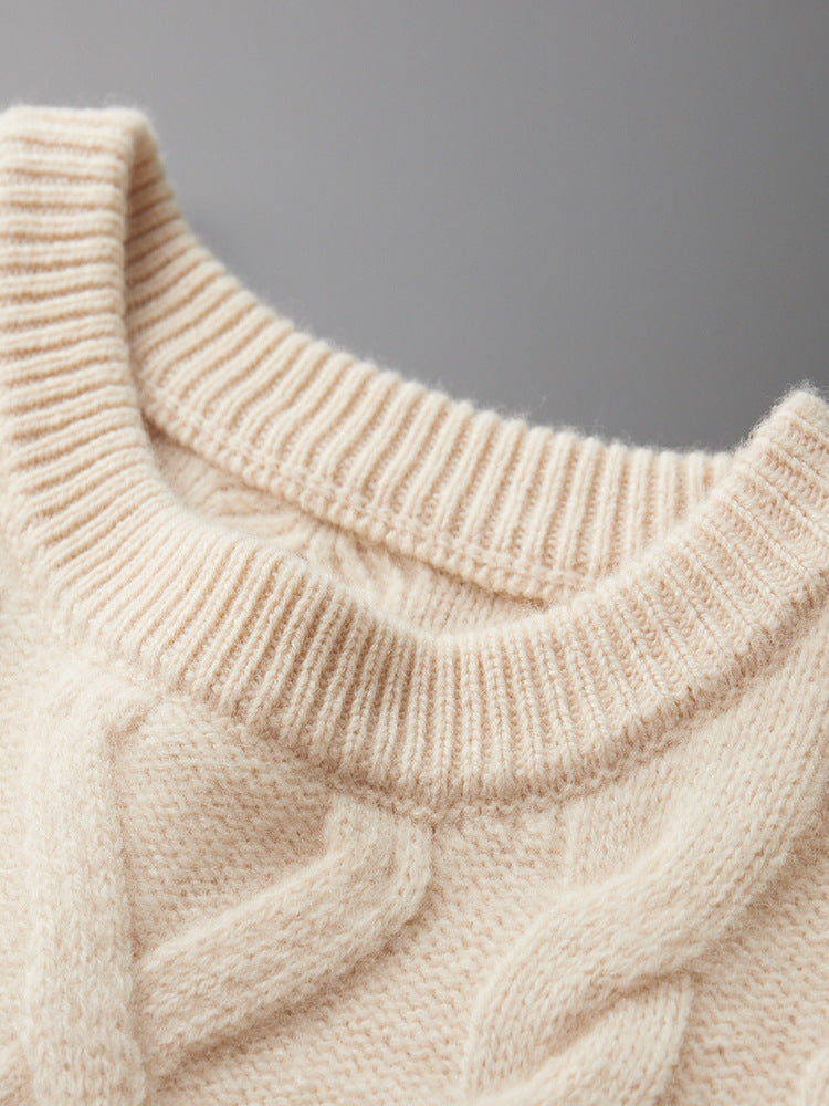 Mirelli | Cable knit sweater | 100% cashmere