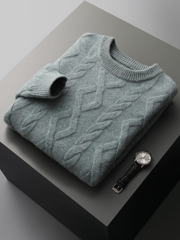 Mirelli | Cable knit sweater | 100% cashmere