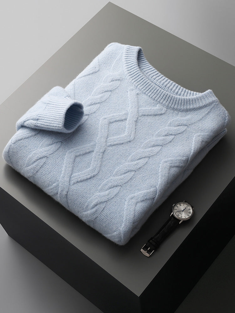 Mirelli | Cable knit sweater | 100% cashmere