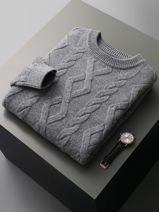 Mirelli | Cable knit sweater | 100% cashmere