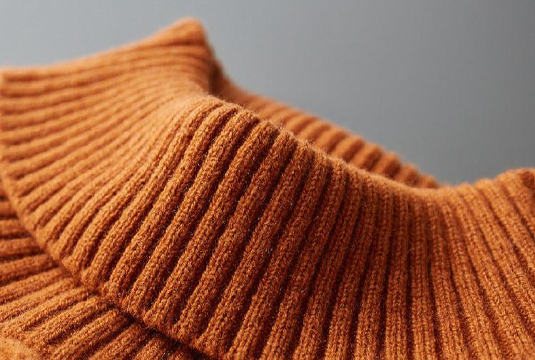 Mirelli | Cable knit turtleneck sweater | 100% cashmere