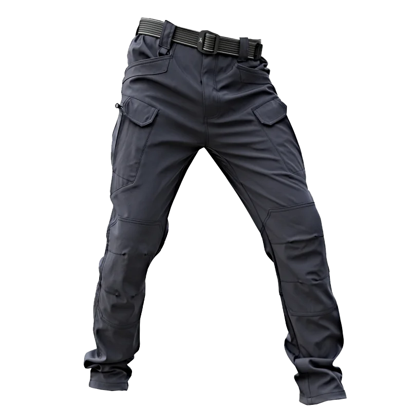 Mirelli | Casual army slim fit pants for men