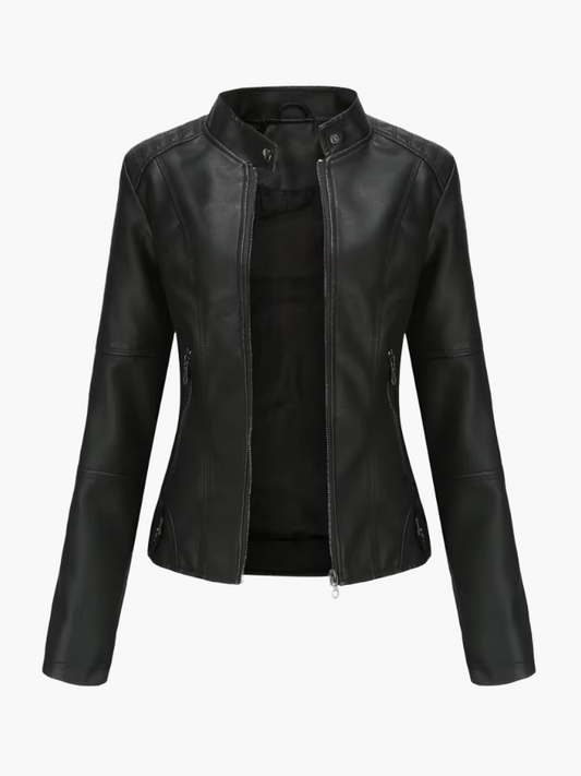 Mirelli | Comfortable Leather Jacket for Ladies