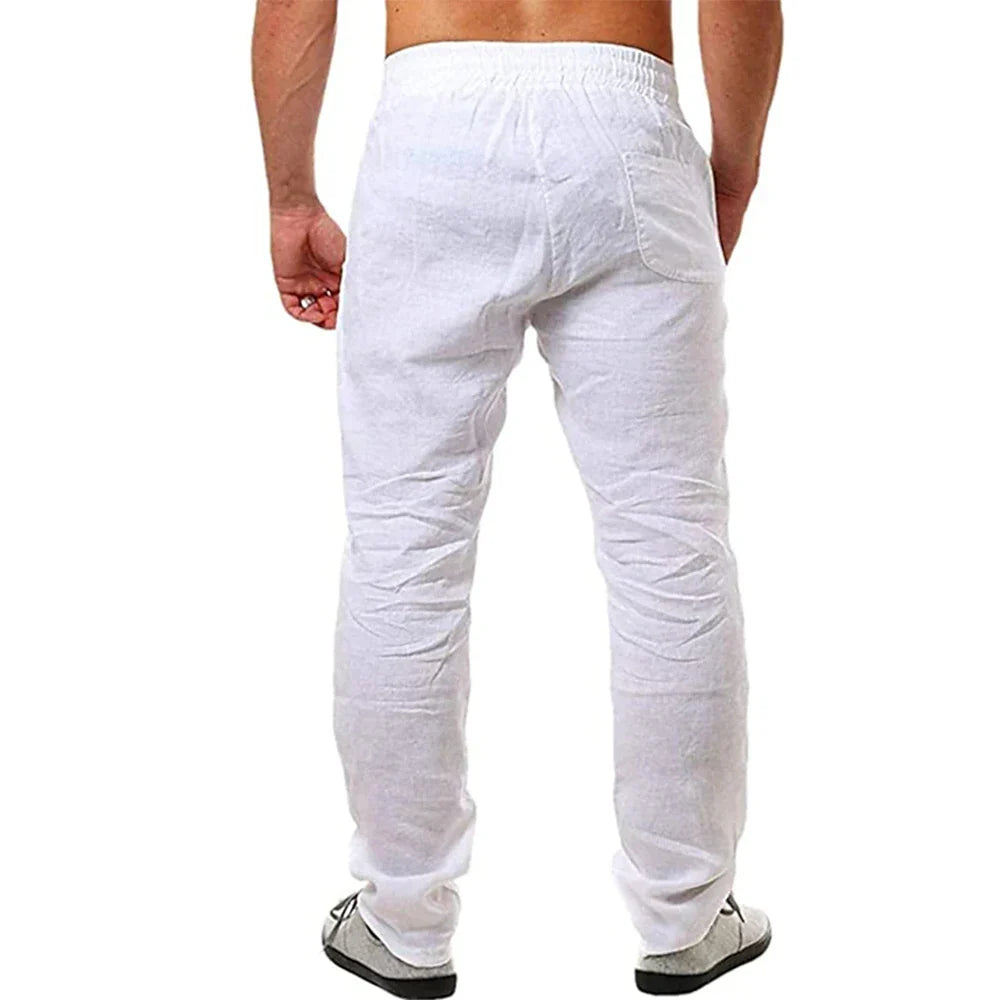 Mirelli | Cotton linen men's pants