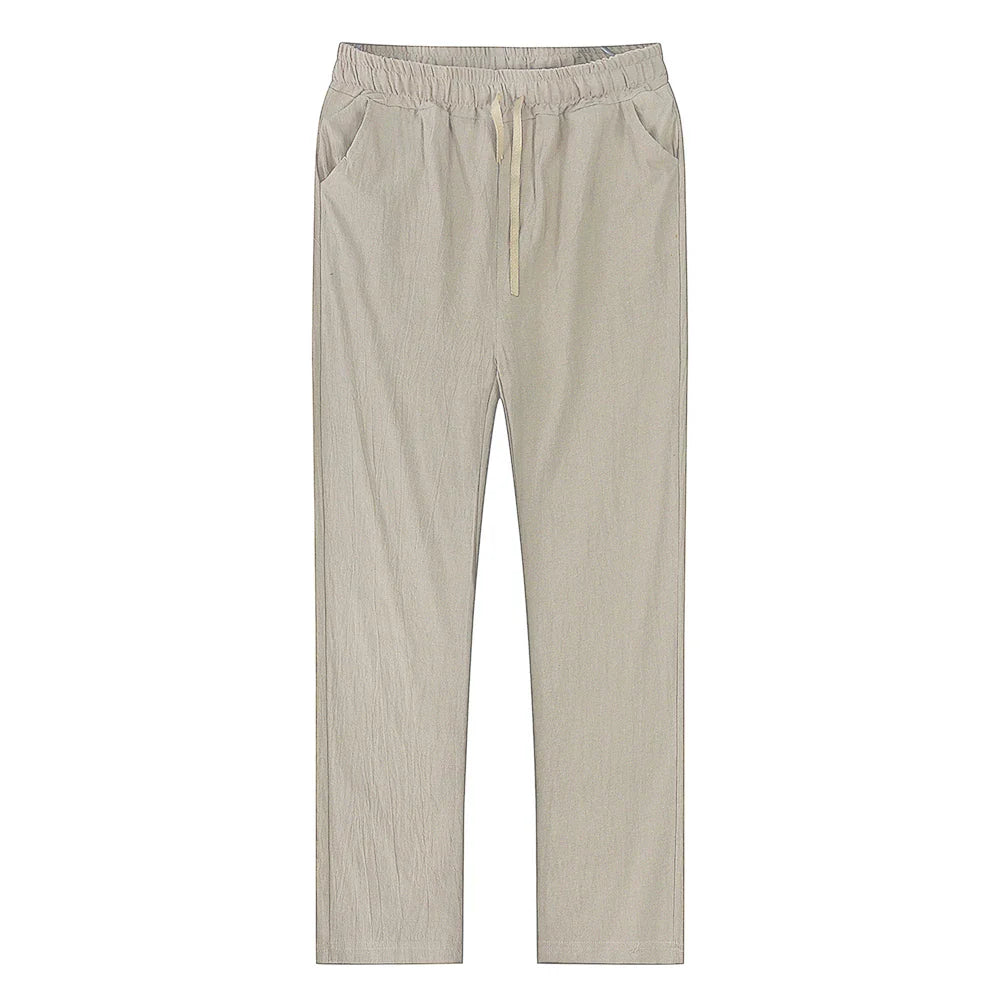 Mirelli | Cotton linen men's pants