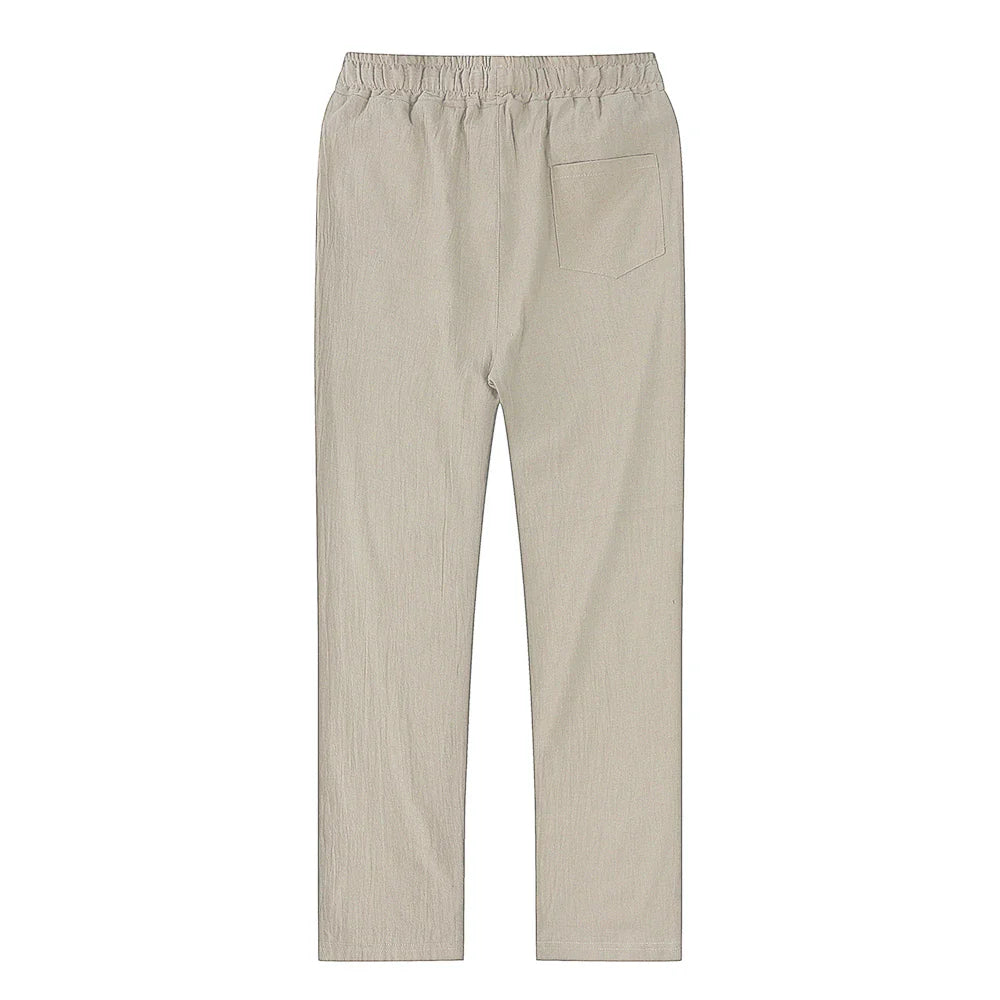 Mirelli | Cotton linen men's pants