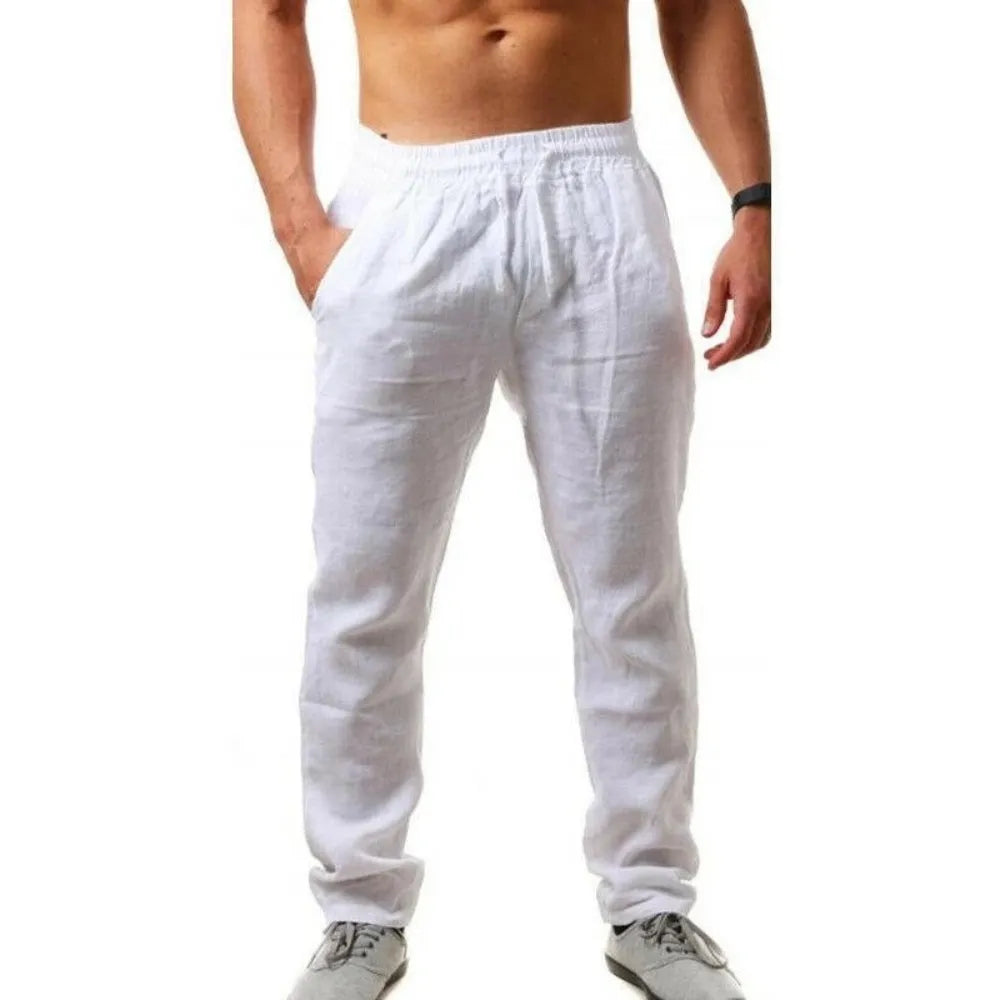 Mirelli | Cotton linen men's pants