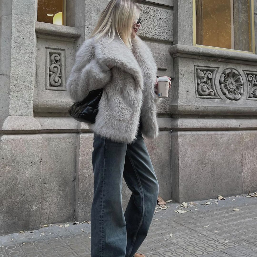 Mirelli | Eco Fur Coat