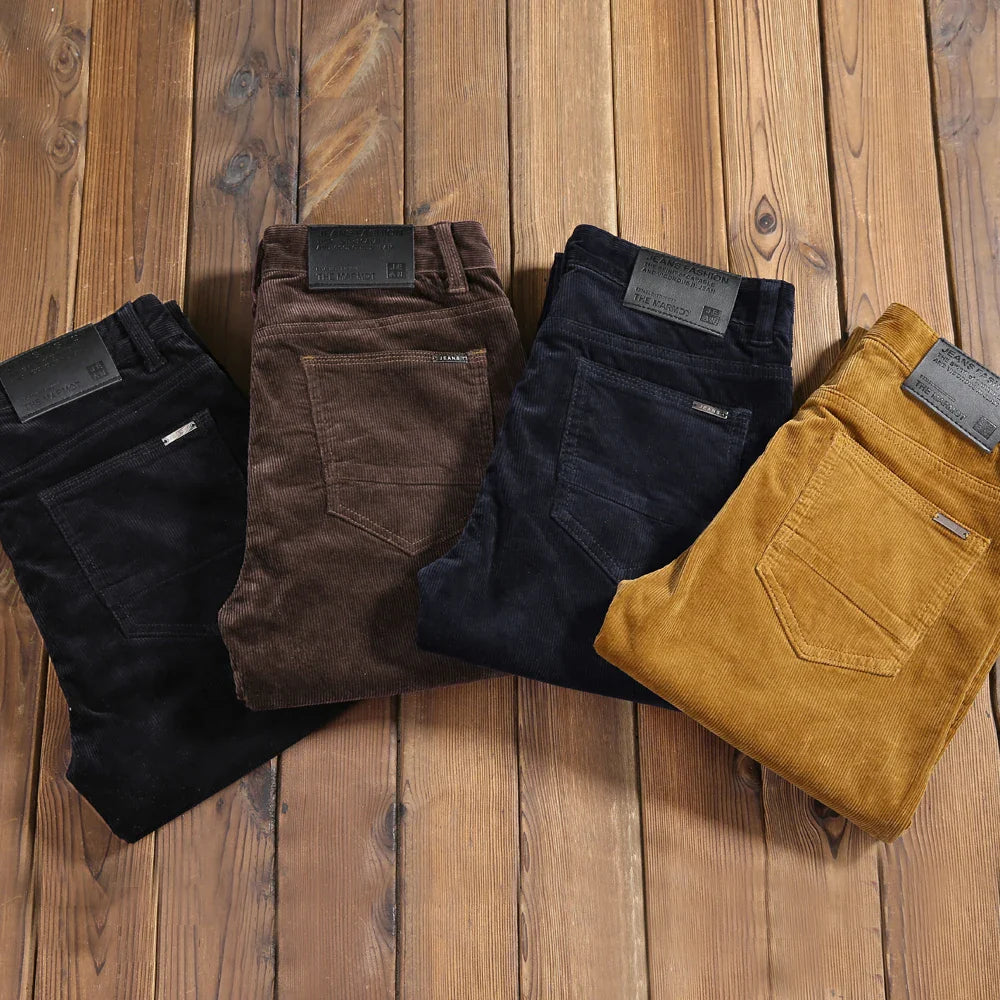 Mirelli | Elastic corduroy men's pants