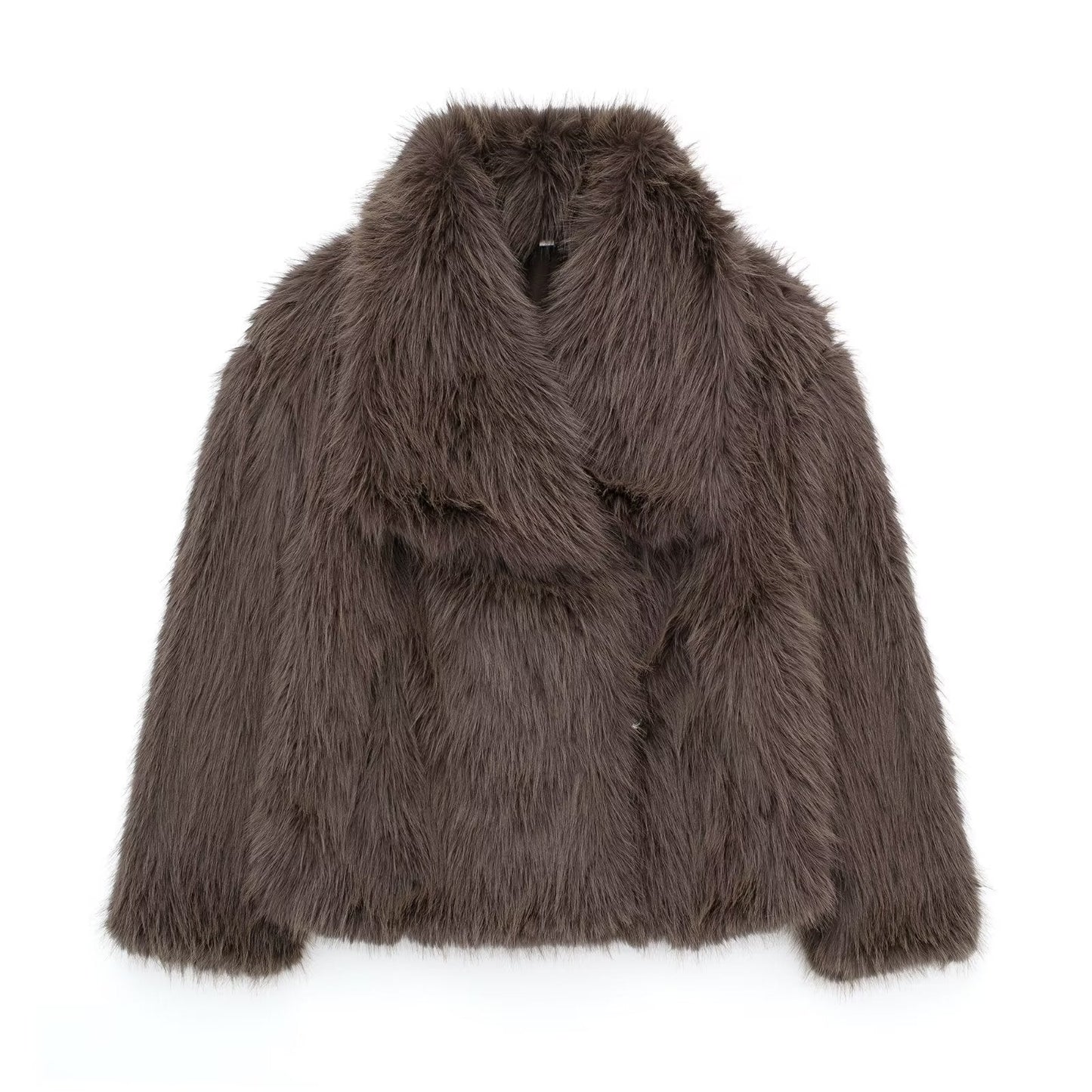 Mirelli | Fashionable faux fur coat for ladies