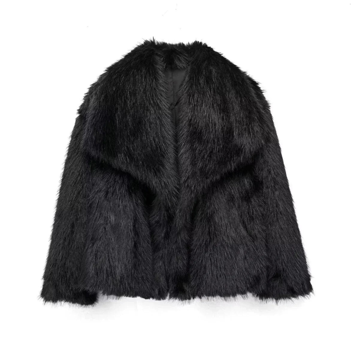 Mirelli | Fashionable faux fur coat for ladies