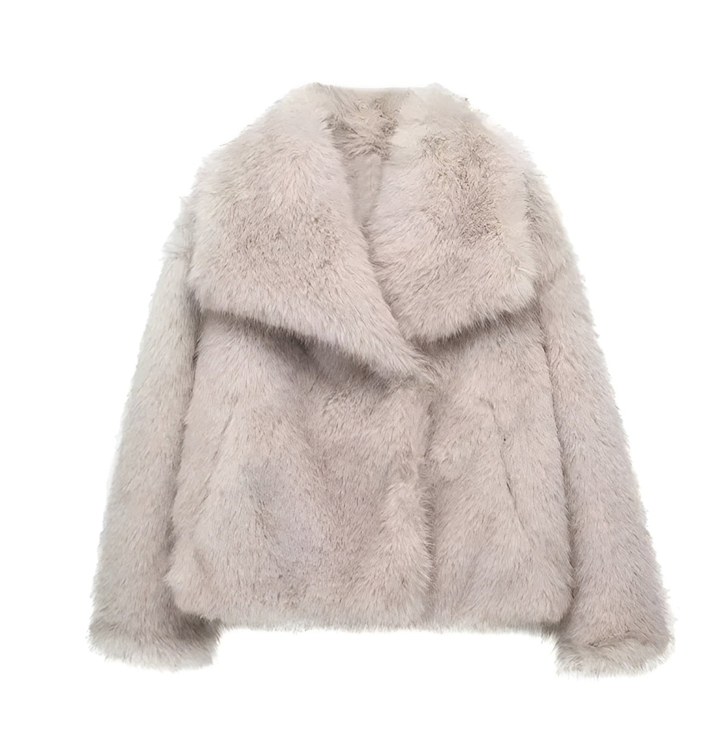 Mirelli | Fashionable faux fur coat for ladies