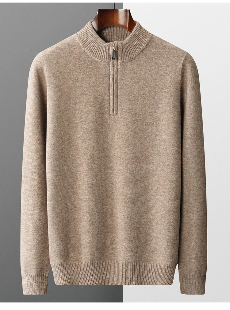 Mirelli | Half-zip sweater | 100% cashmere