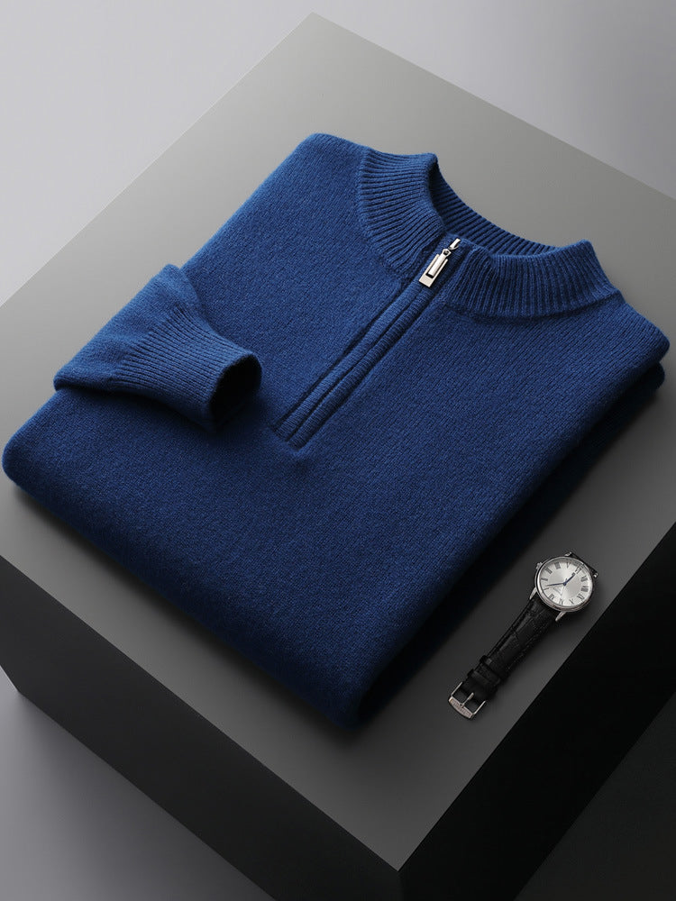 Mirelli | Half-zip sweater | 100% cashmere