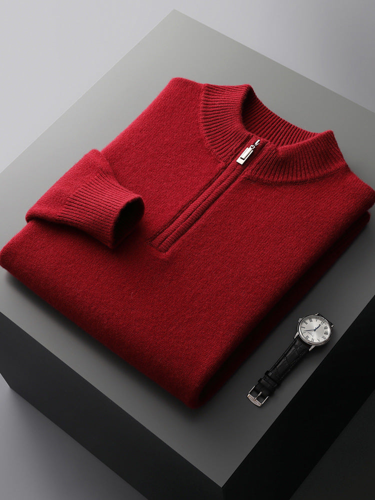 Mirelli | Half-zip sweater | 100% cashmere