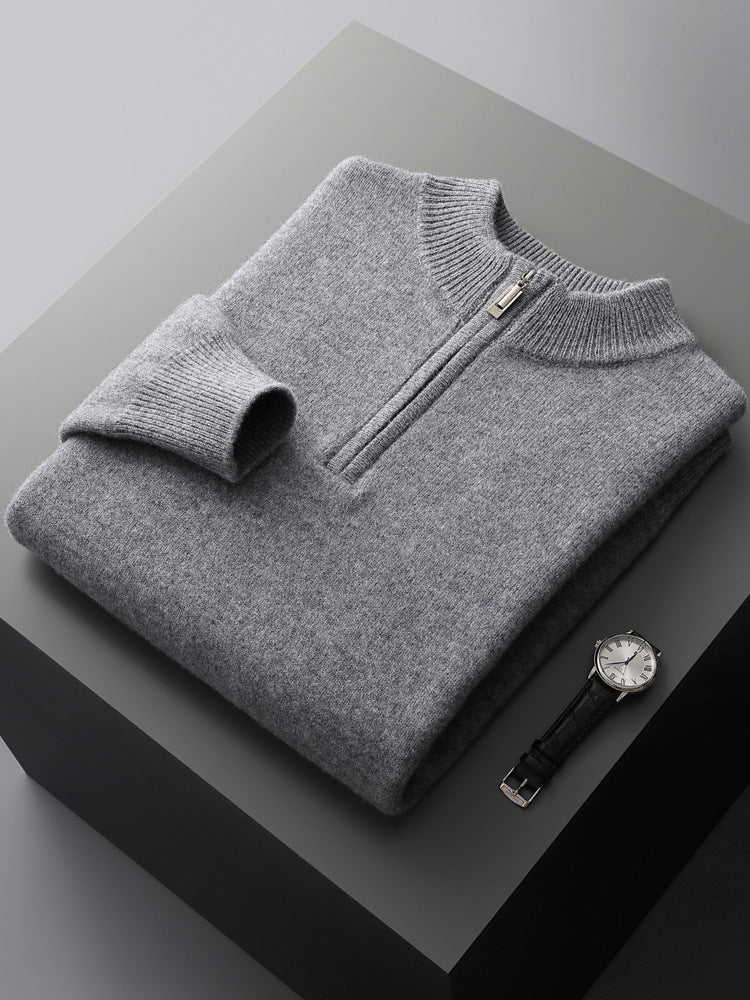 Mirelli | Half-zip sweater | 100% cashmere