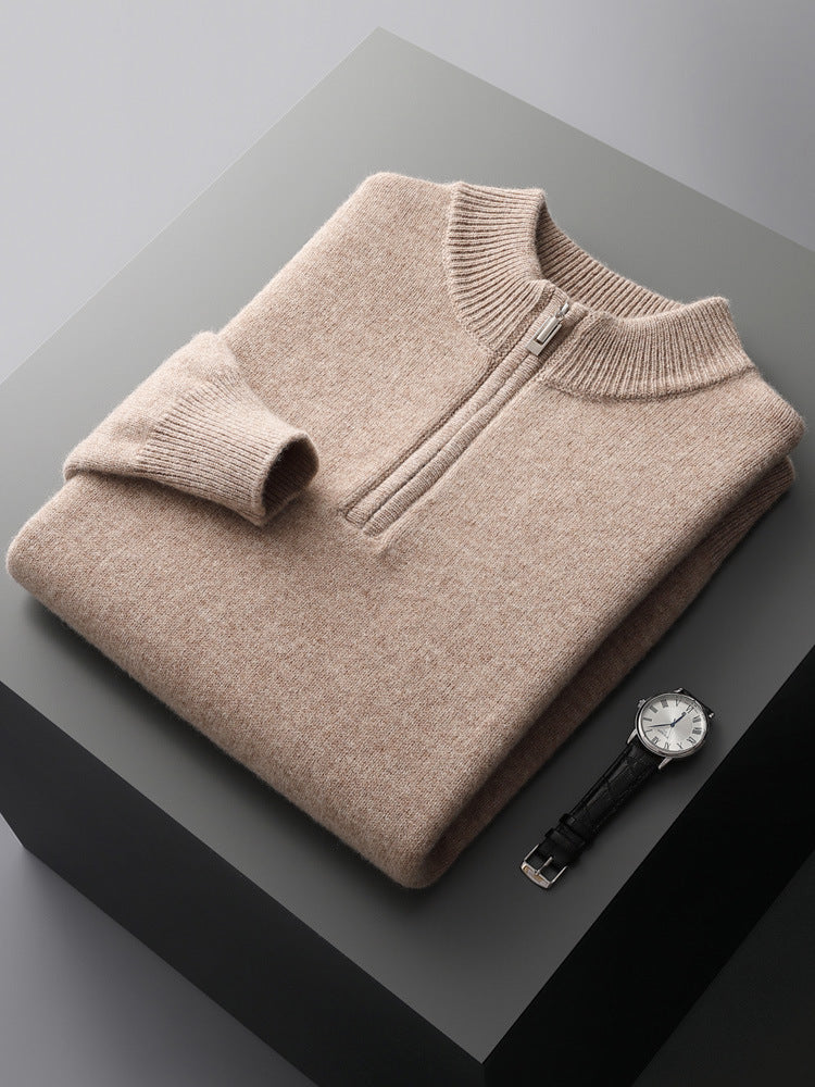 Mirelli | Half-zip sweater | 100% cashmere