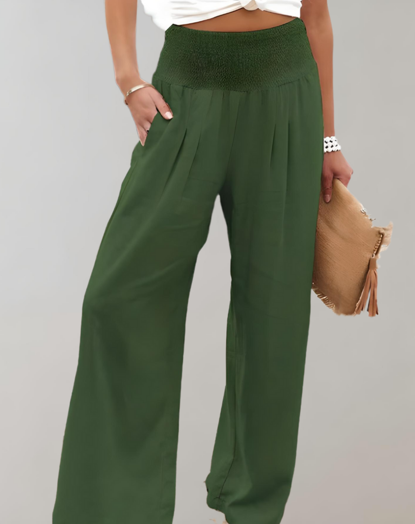 Mirelli | High Waist Flair Pants