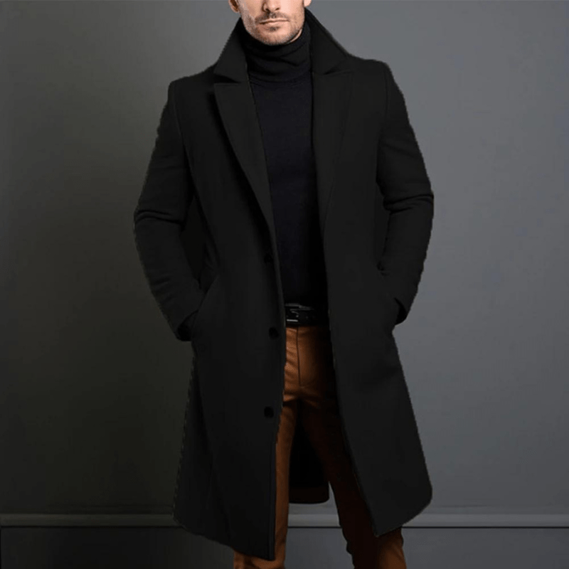 Mirelli | Long trench coat for men