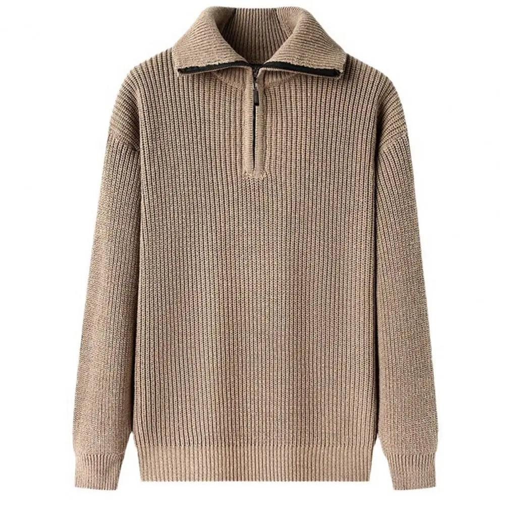 Mirelli | Merino wool half-zip jumper for men