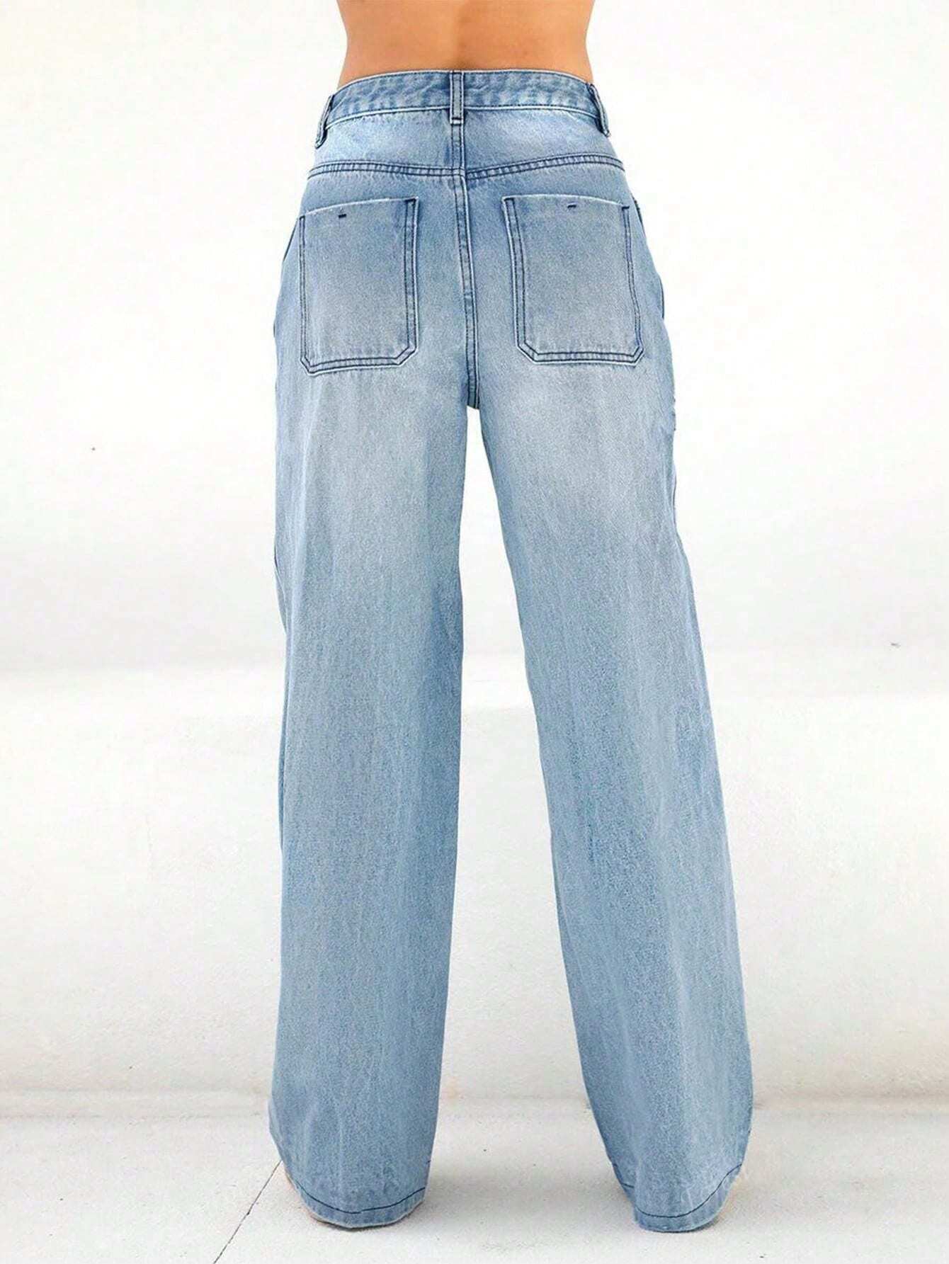 Mirelli | Perfect loose jeans with straight legs for women