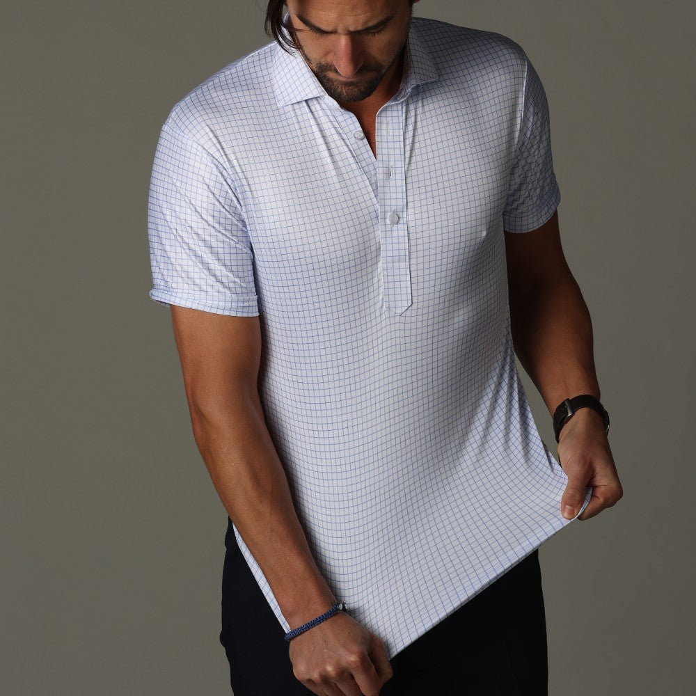 Mirelli | Polo with stiff collar