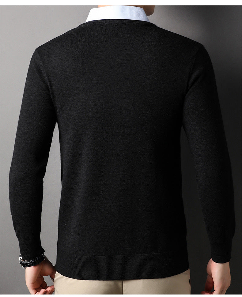 Mirelli | Sweater with sewn-on collar