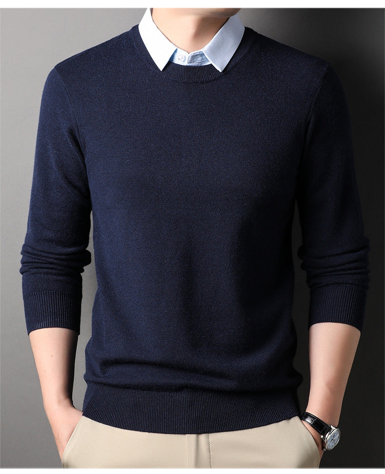 Mirelli | Sweater with sewn-on collar