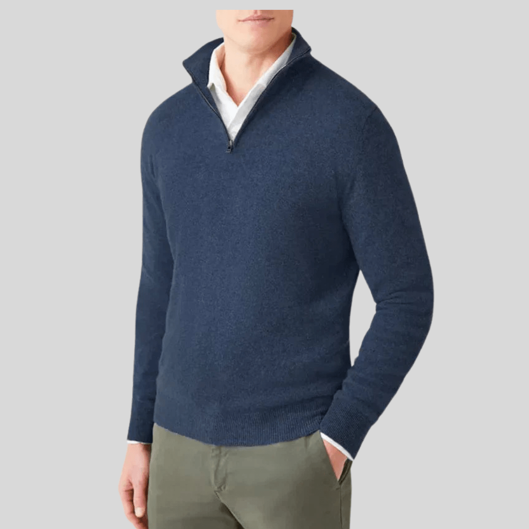 Mirelli | Timeless half-zip sweater