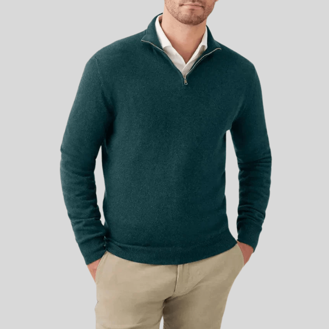 Mirelli | Timeless half-zip sweater