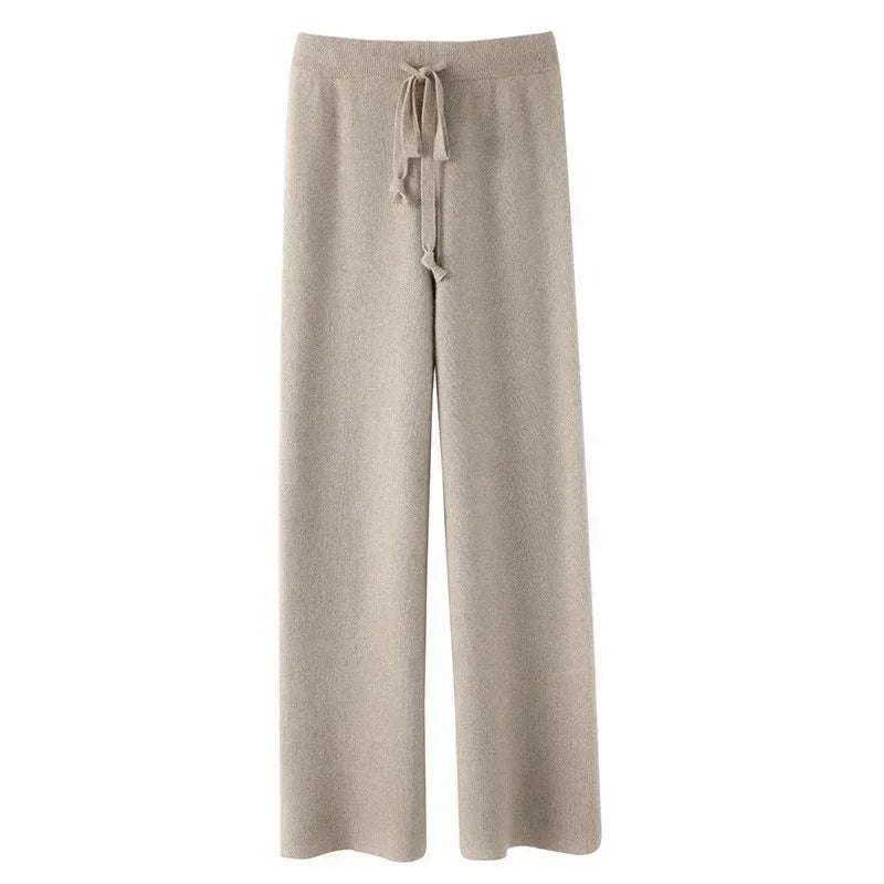 Mirelli | Trendy loose wide pants for ladies