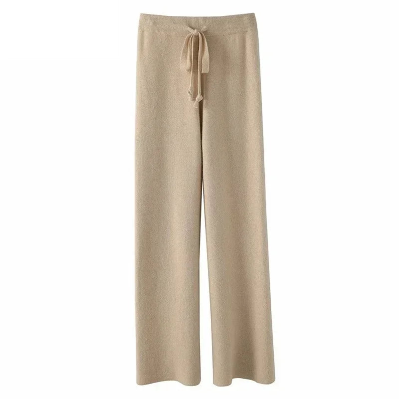 Mirelli | Trendy loose wide pants for ladies