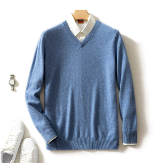 Mirelli | V-neck sweater | 100% cashmere