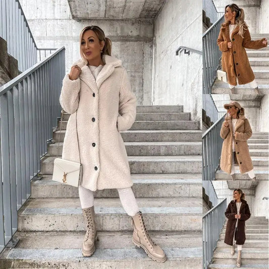 Mirelli | Warm Faux Fur Jacket for Ladies