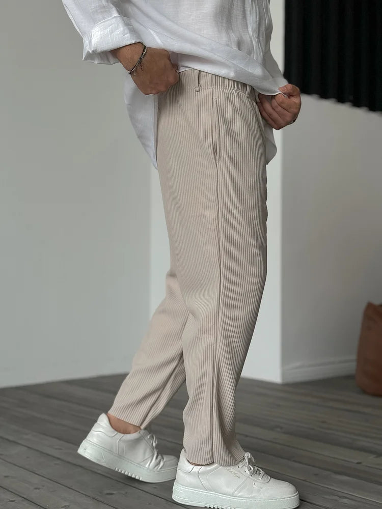 Mirelli | Wide leg linen pants