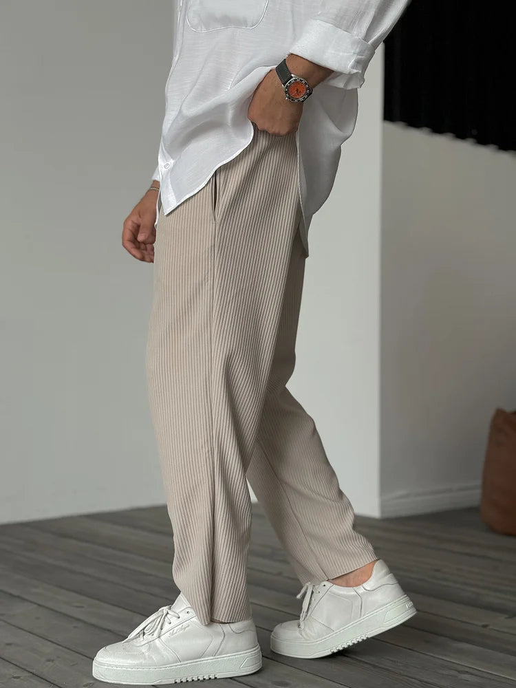 Mirelli | Wide leg linen pants