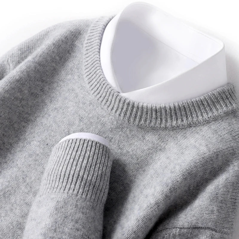 Mirelli | Wool sweater with O-neck