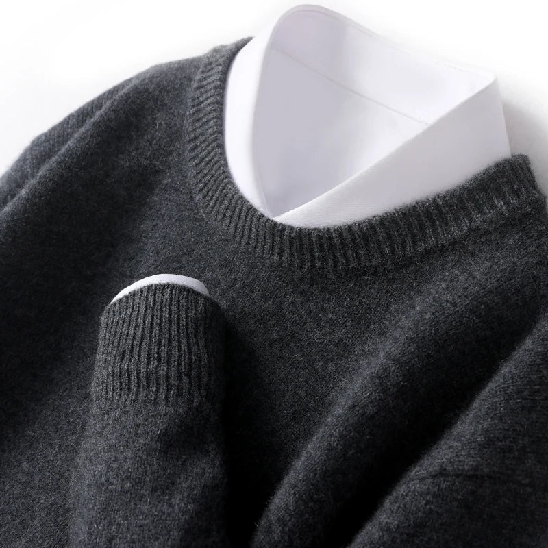 Mirelli | Wool sweater with O-neck