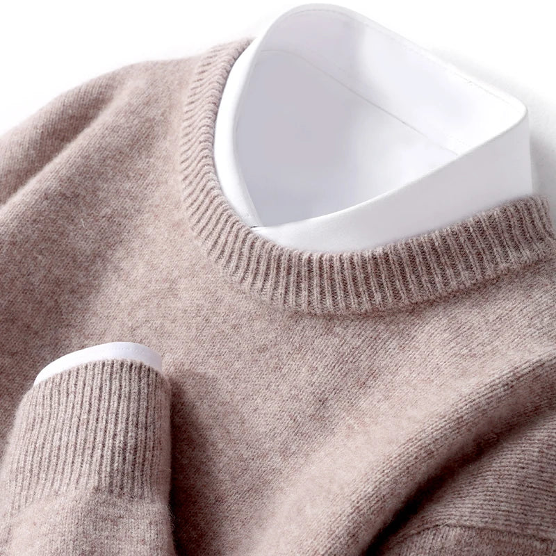 Mirelli | Wool sweater with O-neck