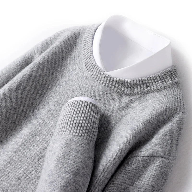 Mirelli | Wool sweater with O-neck