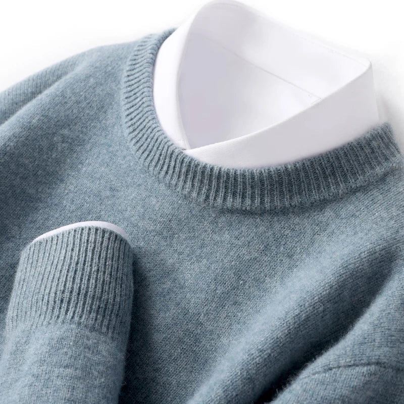 Mirelli | Wool sweater with O-neck