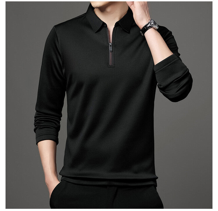 Mirelli | Polo shirt with half zipper