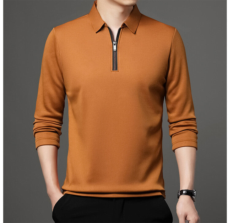 Mirelli | Polo shirt with half zipper