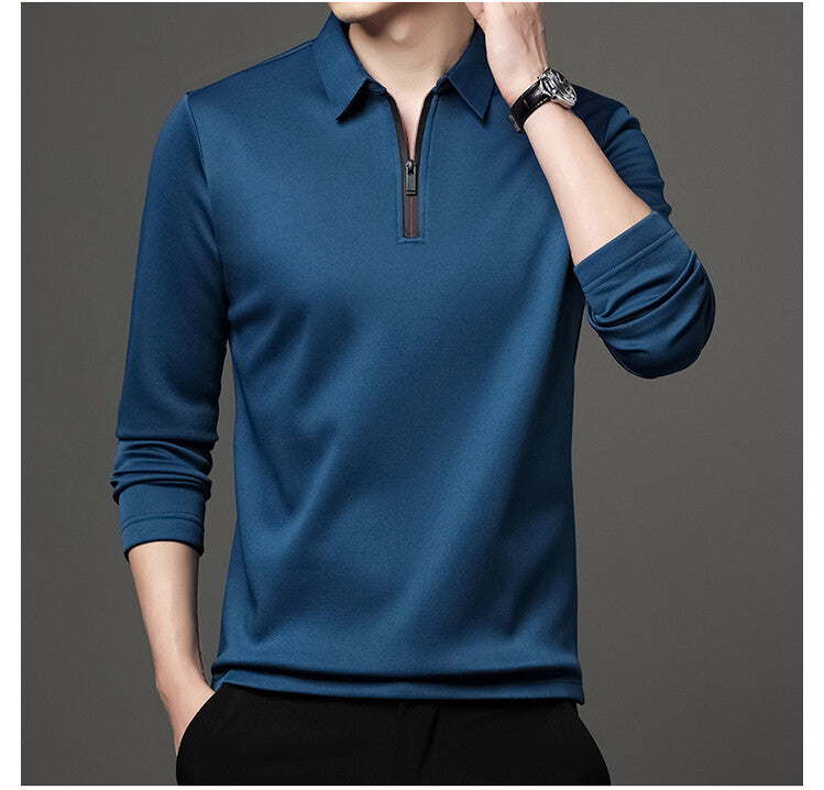 Mirelli | Polo shirt with half zipper